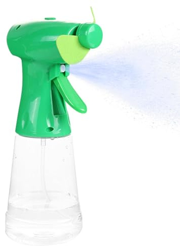 Dorugage Water Fan Handheld | Hand Held Fan with Water Mist Spray | Portable Mist Fans | Spray Fans Bottles Mist Sprayer | Personal Cooling Device Battery Operated for Bedroom Outdoor Travel