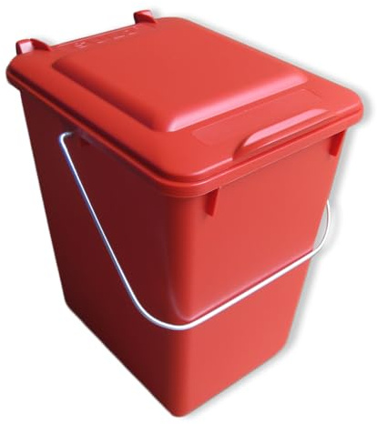 SULO Mülleimer Vorsortierbehälter Bio Boy, Inhalt 10 l - Rot