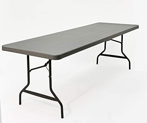 Iceberg 65517 IndestrucTable Commercial Folding Table, 30''x60'', Charcoal