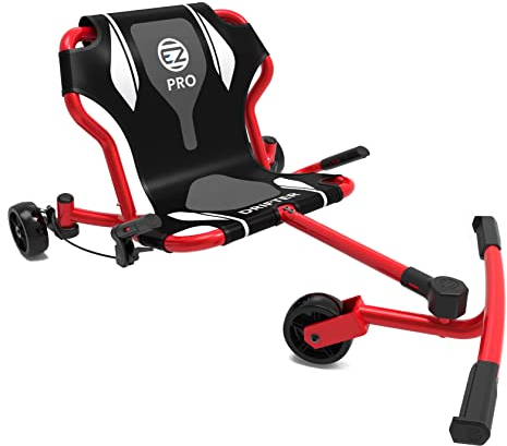 Ezyroller Funfahrzeug Drifter Pro X Jugendliche Erwachsene Dreirad ab 10 Trike (rot)