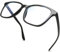 Joopin Gafas Luz Azul Hombre y Mujer para Ordenador Cuadradas Lentes Antireflejantes con Filtro de Luz Azul Marco Negro