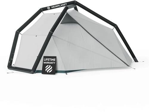 HEIMPLANET Original | 2022 Tente FISTRAL 1-2 Personnes | Tente de Camping Gonflable | Tente extérieure et Sol de Tente - Colonne d'eau 5000 mm | Prend en Charge 1% pour la planète (Classic)