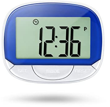 ThreeH Schrittzähler mit LCD Display Tragbarer Sport Schrittzähler