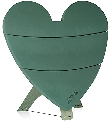 Flowerbox Oasis Steckschaum Bioline Titan Herz 75cm Steckmasse Steckschwamm