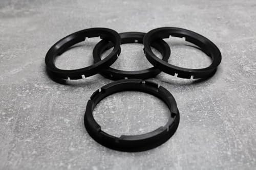 Zentrierringe Distanzringe 73,0 mm x 63,4 mm Dunkelbraun für Alufelgen