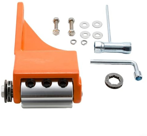 Machine à éplucher le bois, écorceur de tronçonneuse en acier d'aluminium, épluchage du bois pour la plupart des tronçonneuses de 66 cc ou plus petites