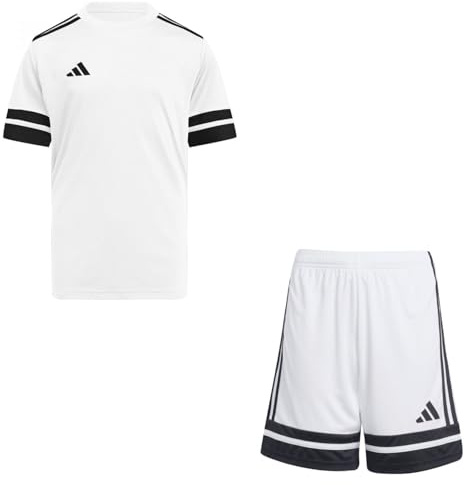 adidas Kinder Set Trikot + Hose Squadra 25 White/Black 176