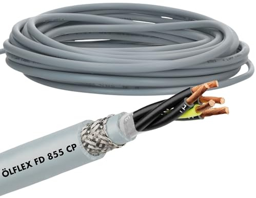 Lapp ÖLFLEX FD 855 CP 5G1 mm² - Cable de Control Blindado para Cadenas, 10
