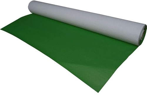 Hostelking Business Rollo de Mantel Papel Fondo Color 1x100 m – 42gr/m² | Tintado por una Cara | Color Verde | Rollo Individual | Ideal para Hostelería, Eventos y Decoración de Mesas