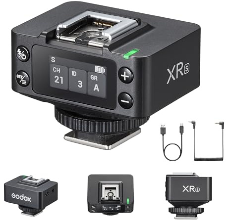 Godox XR 2.4G TTL High Speed Sync Wireless Flash Trigger,Remote Flash Receiver (for Sony)