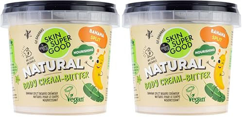 Crema per burro corpo banana split 360 ml. (Confezione da 2)