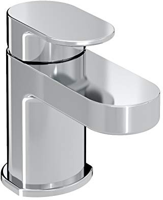 Bristan Frenzy Bathroom Taps, Chrome Basin Mixer tap | FRZ BAS C, Modern design, Includes clicker waste, Bathroom sink taps, Matching shower available, Lifetime Cover