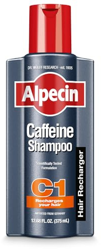 Alpecin C1 Caffeine Shampoo 12.68 fl oz I Hair Performance Enhancer I Promotes Natural Hair Growth and Thickness I Energizes Scalp