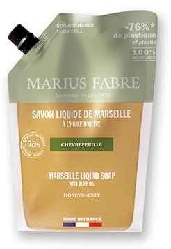 Marius Fabre Marseiller Flüssigseife Geißblatt, Größe – 1 l