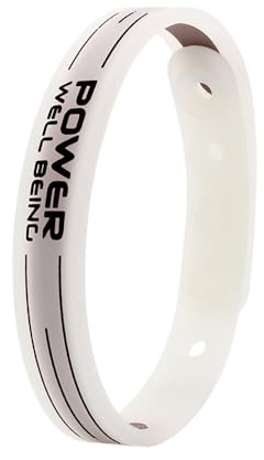 Power Ionics surfararmband män kvinnor silikonarmband i 6 färger armband för män med 5 hål 13–23 cm, 24 cm, passt Größe 13-23 cm, Silikon, Ingen ädelsten