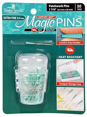Taylor Seville Magic Pins - Patchwork EXTRAFEIN 0,4 x 36 mm Packungsgröße 50 Stück