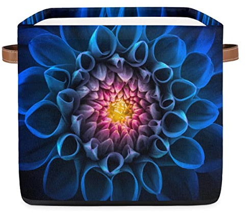 OKCELL - Große Osterhasen-Taschen, Oster-Spielzeug, Osterkorb, Füllung für Ostereiersuche, Partygeschenke, blaue Dahlie