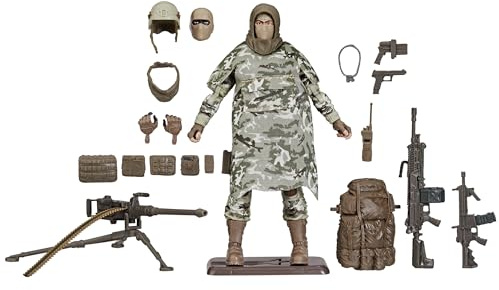 G.I. Joe Classified Series Action-Soldat zum 60-jährigen Jubiläum – Infanterie, Sammlerstück, 15,2 cm große Actionfigur mit 25 Zubehörteilen
