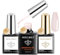 modelones 8-in-ONE gel rosa y capa superior gel UV y base coat
