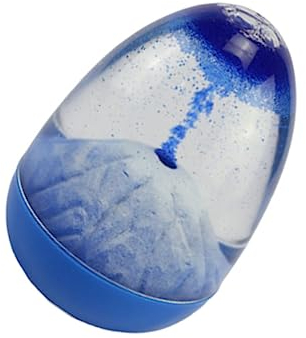 BESTonZON 1 Pc Décor De Sable Flottant Relaxant Décor De Bureau Sablier Liquide Décoration D'intérieur Sablier De Bureau Décoration De Maison Ornement De Volcan De Bureau Ménage Jouet