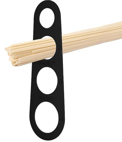 Outil de mesure de spaghetti – Mesureur de pâtes en acier inoxydable | Mesureur de pâtes spaghetti en acier inoxydable Outil de cuisine, 4 tailles de portions pour mesurer les spaghettis pour la