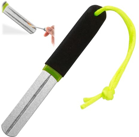 talNite Precision V-Groove Dart Sharpener - Compact, Slim Design for Optimal Steeltip Dart Maintenance, Rapid Sharpening Tool for Reduced Bounce Outs