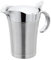 Stainless Steel Gravy Boat Keeps Food Warm or Cool, 750ml Sauce Jug with Hinged Lid and Handle, Double Wall Insulated Pot Ideal for Gravy Custard Cream Sauce(Silver)
