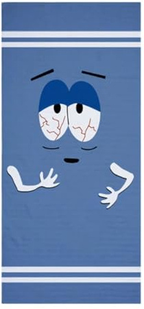 CHNAONE Funny Towelie Strandtuch, Mikrofaser, sandfrei, schnell trocknend, weich, sanddicht, Poolhandtücher, Geschenk für Reisen, Dusche (75 x 150 cm)