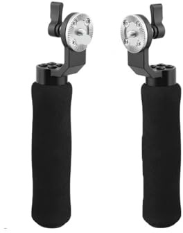 Kompatibel mit ARRI, universeller Kamerahandgriff mit Rosettenbefestigung und M6-Rändelschraube for DSLR-Schulterstative(Light Sponge)