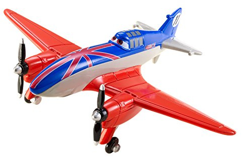 Planes Grundläggande leksaksflygplan, bulldog (Mattel X9467), 1