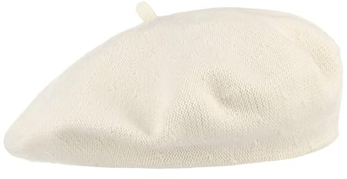Lipodo Biskaya Baskenmütze Baumwollbaske Made in Italy Damen Frühling Sommer