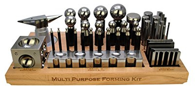 Proops Set di 42 punzoni multiuso in acciaio per creare gioielli (J2137).