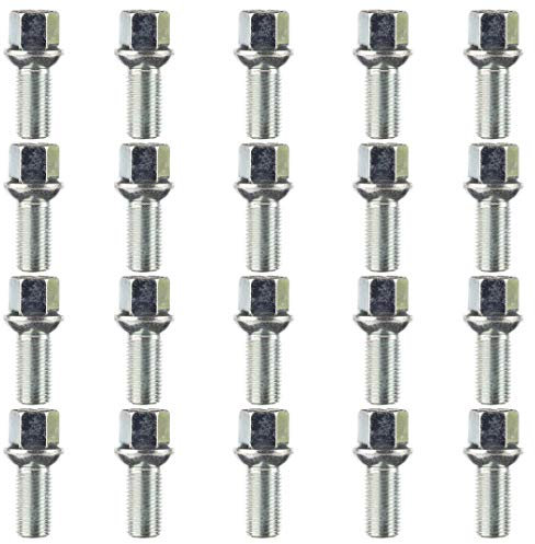 Ellis Excellence Alloy Wheel Bolts M14 x 1.5, 27mm Thread, Radius Seat, 17mm Hex (20)
