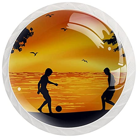 Set di 12 pomelli rotondi per cassettiera, per armadio, armadio, armadio, con viti, decorazione per casa, ufficio