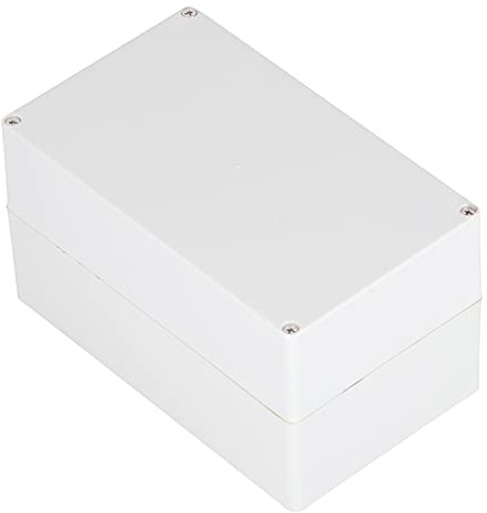 Anschlussdose, Abzweigdose Wasserdichtes IP65 Abzweigkasten ABS Elektrisches Anschlusskästen DIY Kunststoff Fall Verdrahtungs Verteilerkasten Aufputz Schalter Box(20x20x11.3cm)