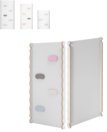 MAMOI® Rutsche Indoor, Rutschbrett für Klettergerüst, Kinderrutsche aus Holz für Kletterdreieck und Kletterbogen, Holzrutsche/Yarnwood für Baby ab 1 Jahr und 2/3 Jahre, Montessori