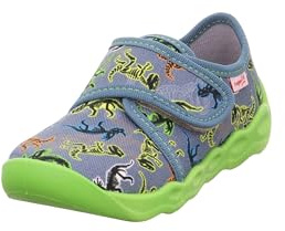 Superfit Pojkar Bubble Tofflor, Turkos flerfärgad 8420, 33 EU