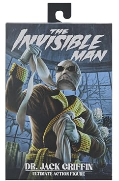 NECA Invisible Man in Bathrobe Action Figure 18 cm
