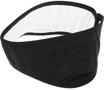 FOMIYES Cache-oreille Pour Dormir Casque Antibruit Insonorisé Réduction Bruit Casque Anti-bruit Boules Quies Black Flanelle