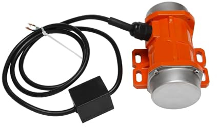 Moteur de vibrateur, Moteur de vibration pour vibrateur béton, 30W, 220V, 3000 tr/min, monophasé, aluminium, contrôleur vitesse du moteur,Force de vibration réglable