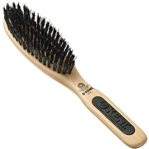 Kent Natural Shine Narrow Grooming Pure Bristle Brush