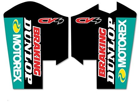 Enjoy MFG Gabelschutz-Aufkleber, kompatibel mit KTM SX/SXF 125-450 Team JDR/JSTAR 2013-2015