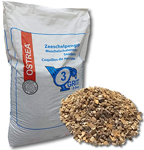 Muschelkalk 25Kg für Hühner