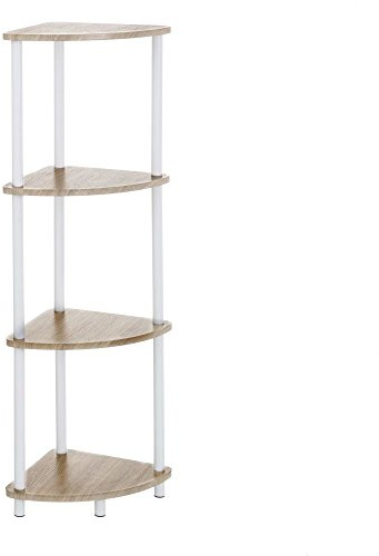 Estantería de rincón de Metal marrón de 110x30x30 cm - LOLAhome