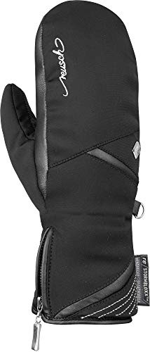 Reusch Damen Handschuh Lore STORMBLOXX Mitten, Black/Silver, 6.5, 6031402