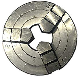Mandrino per legno a 3 ganasce da 2,1/2 - 1 x 8 TPI - Mandrini per tornio per lavorazione del legno