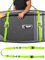 Gradient Fitness Tracolla per kayak/tavola da paddle/tavola da surf, con tracolla imbottita, porta pagaia e accessori in metallo (verde), Verde, Taglia unica