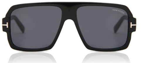 Tom Ford CAMDEN FT 0933 SHINY BLACK/GREY 58/15/145 Unisex Sonnenbrillen