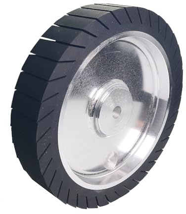 RAMS BRALIN 10 x 2 inch Expander Wheel Sanding Sleeves Motor Bench Abrasive Wheel Grinder Machine Accessories (10x2x5/8 inch Wheel)