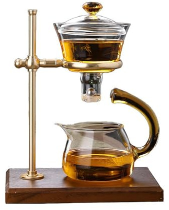 KALWEL, Lat te set, magnetisk tekanna, halvautomatisk teset, Lazy Kung Fu glas teset, magisk tekanna, lat halvautomatisk magnetisk teset, halvautomatisk tebryggare, Kung Fu tebryggare teset
